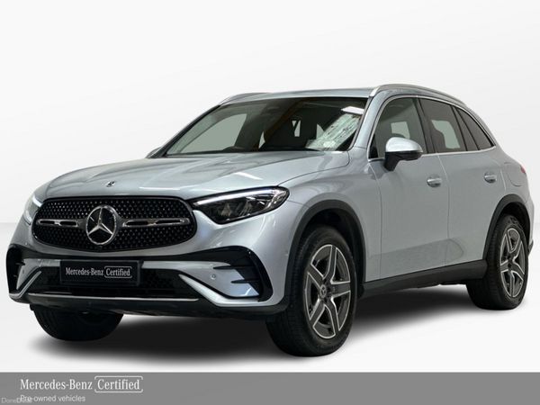 Mercedes-Benz GLC SUV, Diesel Plug-in Hybrid, 2023, Silver