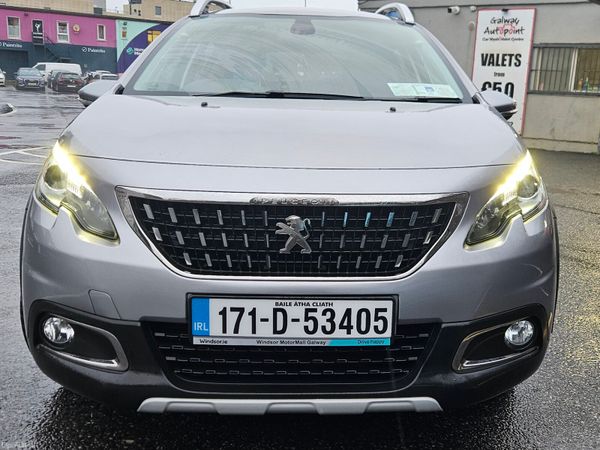 Peugeot 2008 Hatchback, Petrol, 2017, Grey