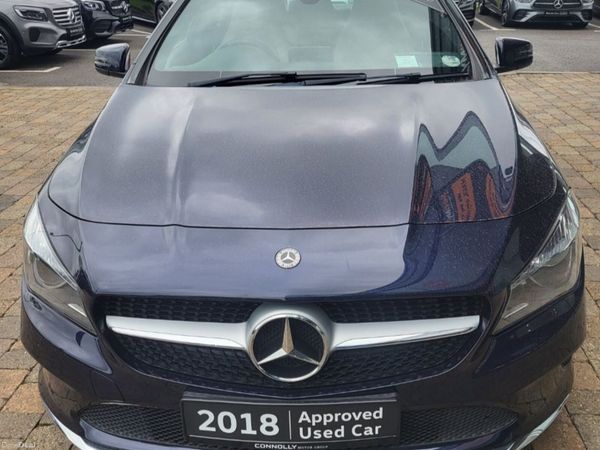 Mercedes-Benz CLA Saloon, Petrol, 2018, Blue