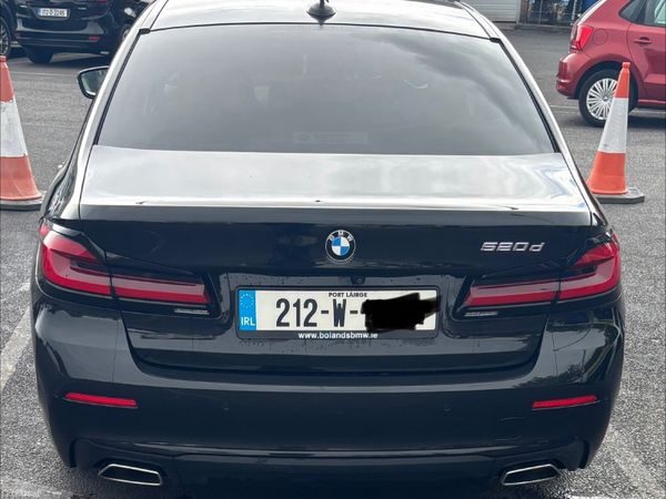 BMW 5-Series Saloon, Diesel, 2021, Black