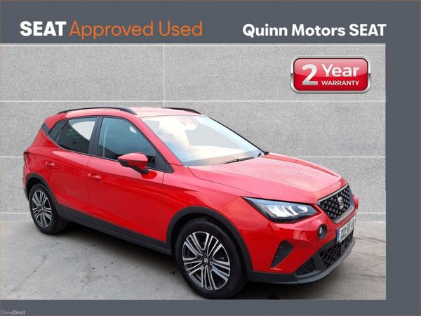 SEAT Arona Hatchback, Petrol, 2022, Red