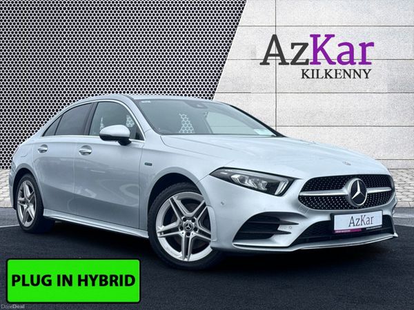 Mercedes-Benz A-Class Saloon, Petrol Plug-in Hybrid, 2020, Silver