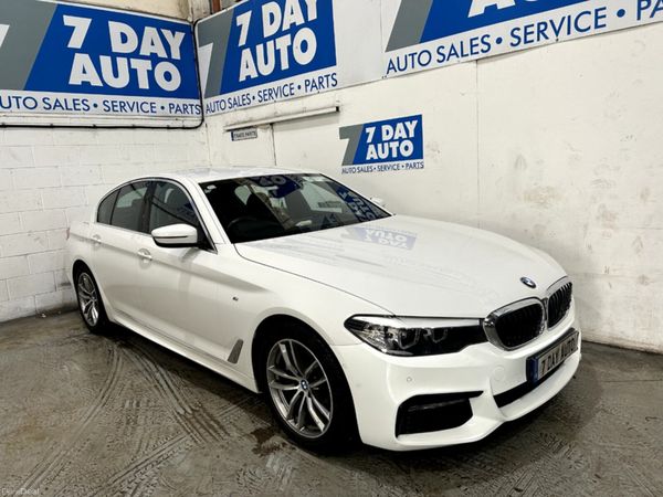BMW 5-Series Saloon, Diesel, 2017, White