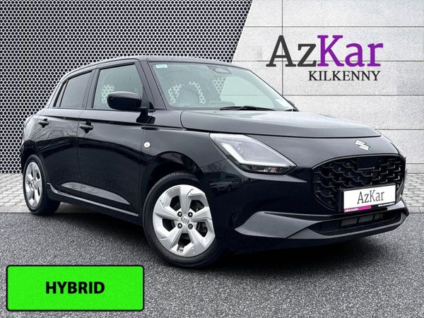 Suzuki Swift Hatchback, Petrol Hybrid, 2024, Black