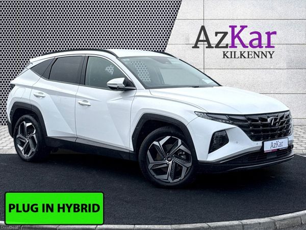Hyundai Tucson SUV, Petrol Plug-in Hybrid, 2023, White