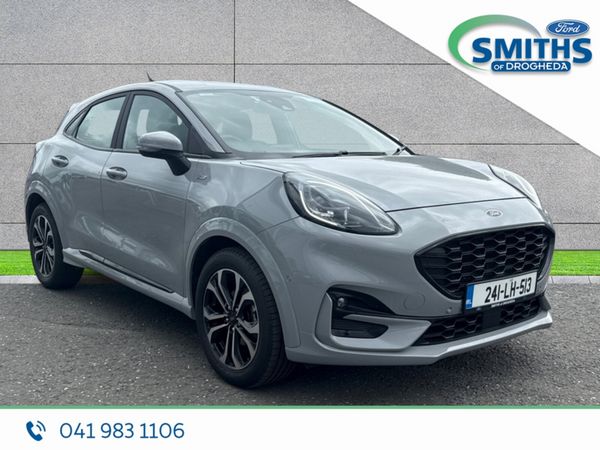 Ford Puma MPV, Petrol Hybrid, 2024, Grey