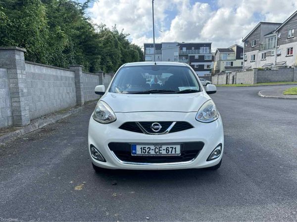 Nissan Micra Hatchback, Petrol, 2015, White
