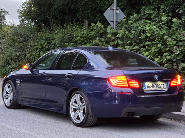 BMW 5-Series Saloon, Diesel, 2016, Blue