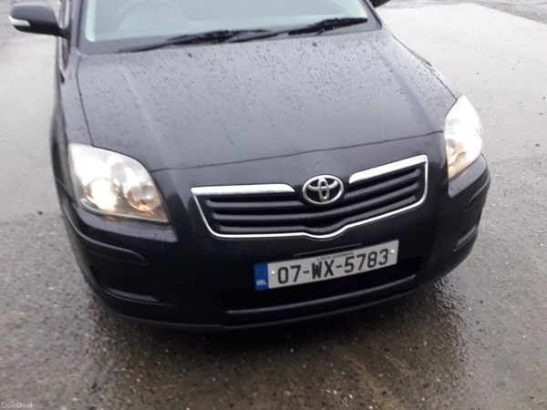 Toyota Avensis Saloon, Petrol, 2007, Black