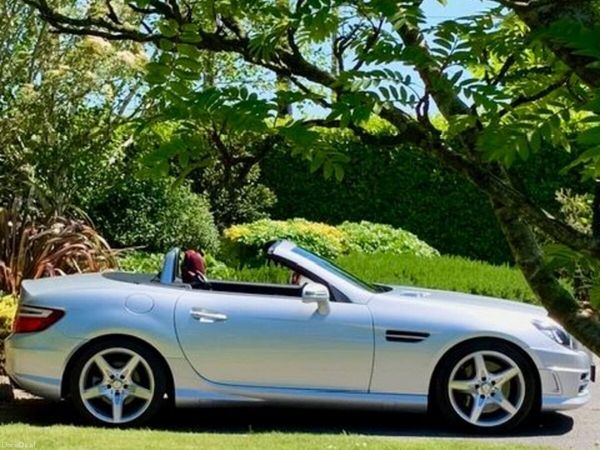 Mercedes-Benz SLK Convertible, Petrol, 2011, Silver