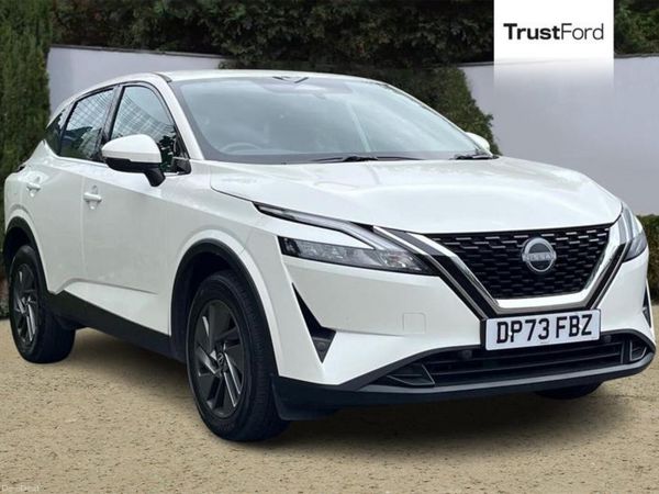 Nissan Qashqai SUV, Petrol Hybrid, 2023, White