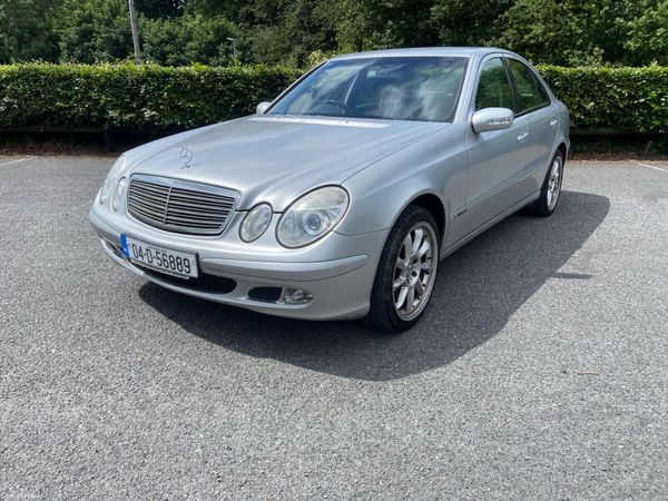 Mercedes-Benz E-Class Saloon, Petrol, 2004, Silver