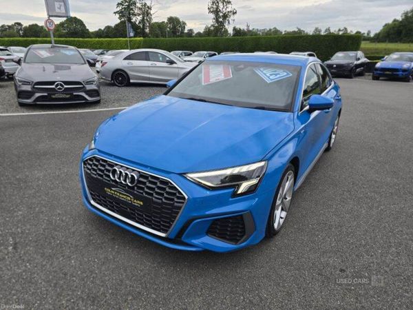 Audi A3 Saloon, Petrol, 2023, Blue