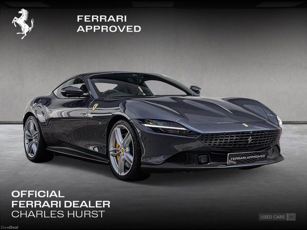 Ferrari Roma Coupe, Petrol, 2023, Blue