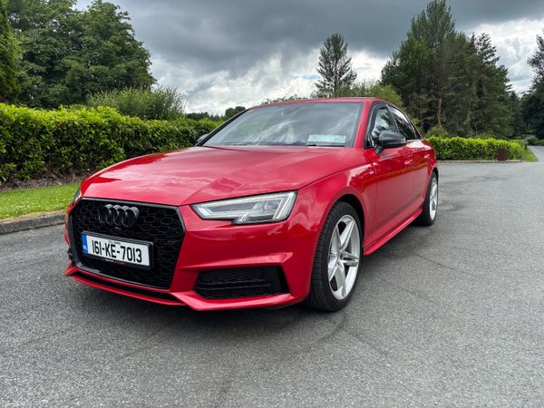 Audi A4 Saloon, Diesel, 2016, Red