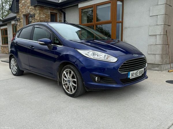 Ford Fiesta Hatchback, Diesel, 2014, Blue