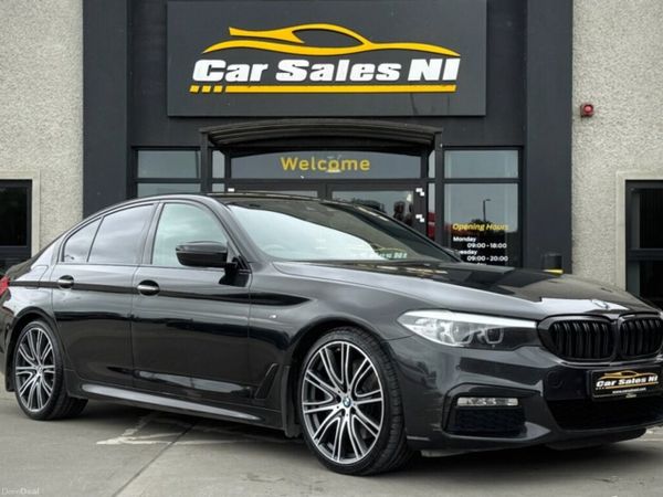 BMW 5-Series Saloon, Diesel, 2017, Black