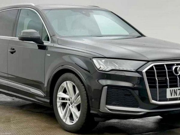 Audi Q7 SUV, Diesel Hybrid, 2024, Black