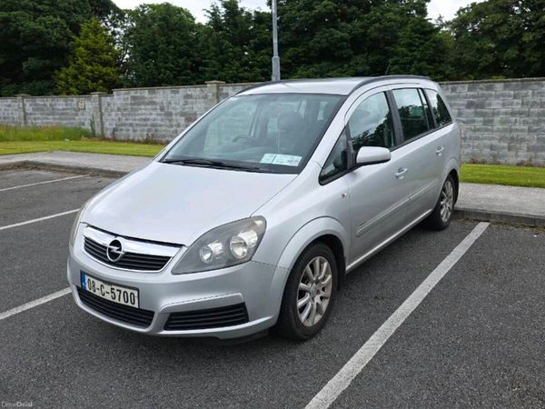 Opel Zafira MPV, Petrol, 2008, Silver