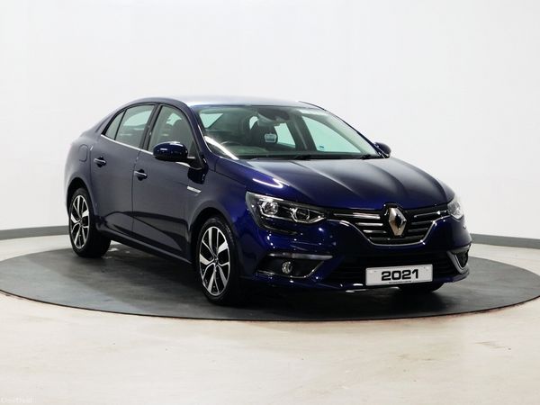 Renault Megane Saloon, Petrol, 2021, Blue