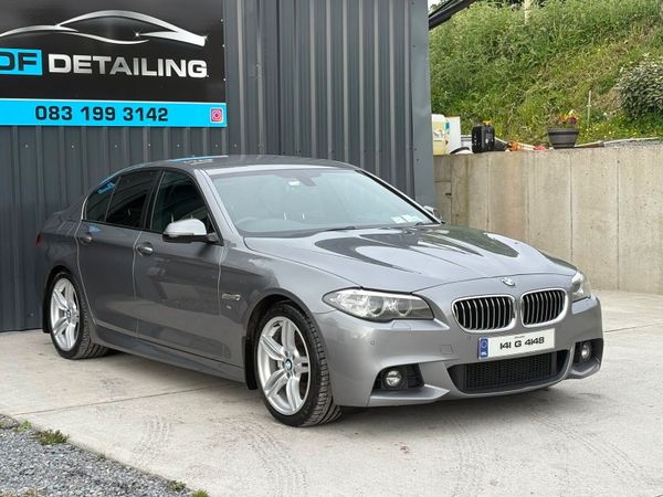BMW 5-Series Saloon, Diesel, 2014, Grey