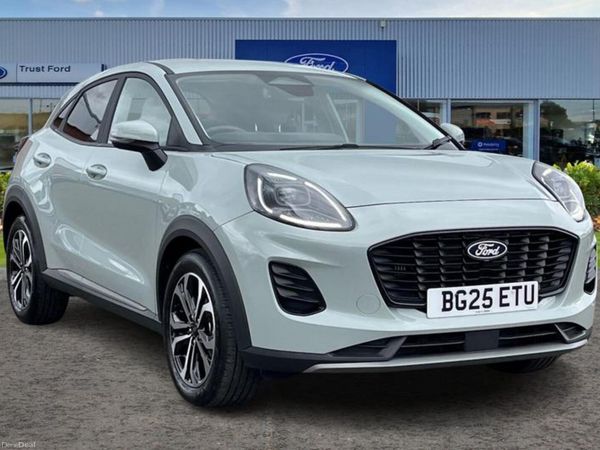Ford Puma SUV, Petrol Hybrid, 2025, Grey