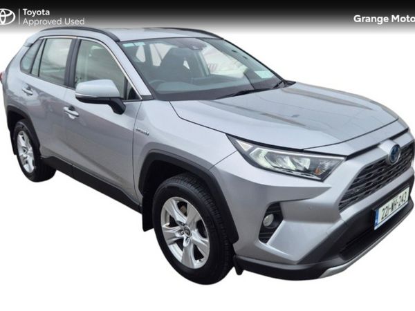 Toyota RAV4 SUV, Petrol Hybrid, 2022, Silver