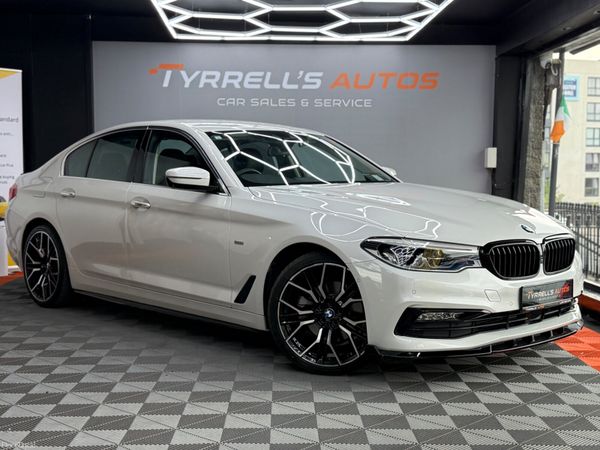 BMW 5-Series Saloon, Diesel, 2017, White