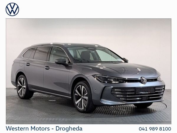 Volkswagen Passat Estate, Petrol Plug-in Hybrid, 2026, Grey