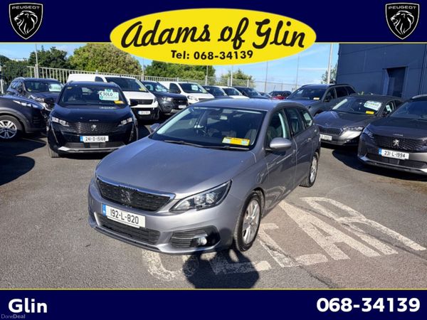 Peugeot 308 Estate, Diesel, 2019, Grey