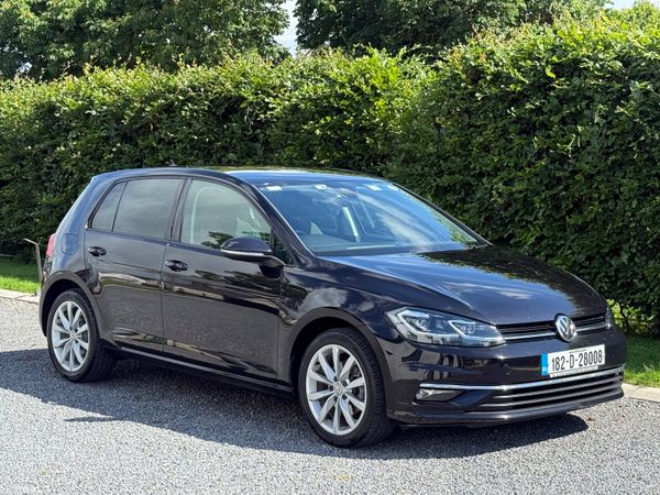 Volkswagen Golf Hatchback, Petrol, 2018, Black