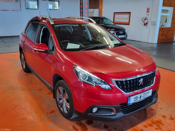 Peugeot 2008 Estate, Petrol, 2019, Red