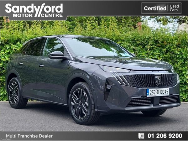 Peugeot 3008 SUV, Petrol Hybrid, 2025, Grey