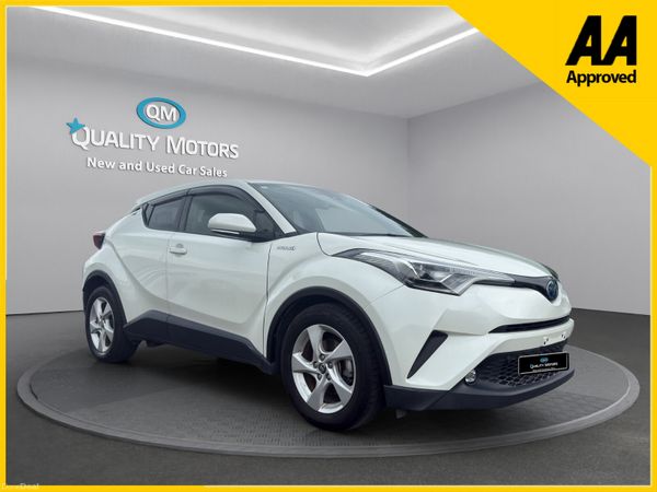 Toyota C-HR SUV, Petrol Hybrid, 2019, White