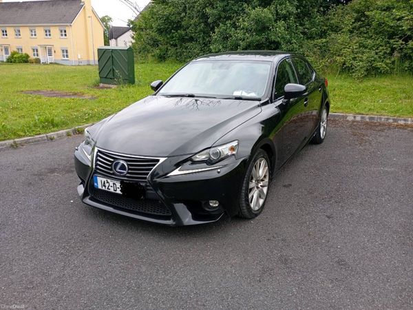 Lexus IS Saloon, Petrol Hybrid, 2014, Black