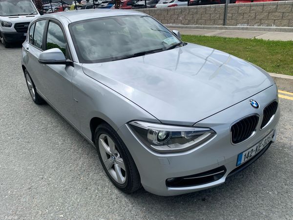 BMW 1-Series Hatchback, Petrol, 2014, Silver
