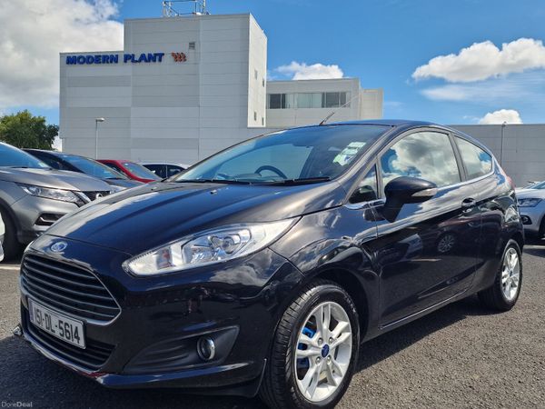 Ford Fiesta Hatchback, Petrol, 2015, Black