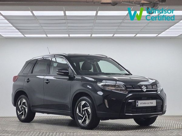 Suzuki Vitara SUV, Petrol Hybrid, 2026, Black