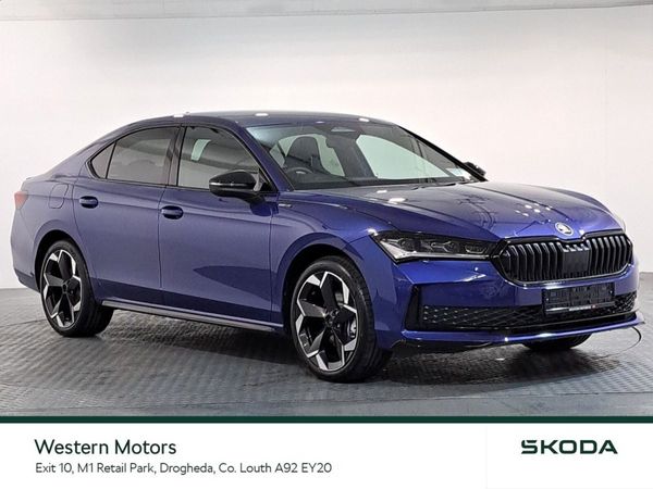 Skoda Superb Saloon, Diesel, 2026, Blue