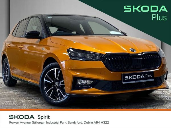 Skoda Fabia Hatchback, Petrol, 2025, Orange
