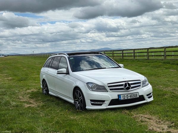 Mercedes-Benz C-Class Estate, Diesel, 2012, White