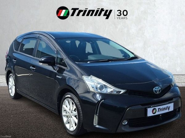 Toyota Prius MPV, Petrol Hybrid, 2019, Black