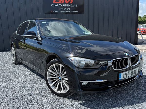 BMW 3-Series Saloon, Petrol Plug-in Hybrid, 2017, Black