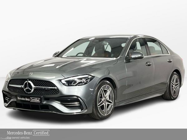 Mercedes-Benz C-Class Saloon, Diesel Hybrid, 2022, Grey