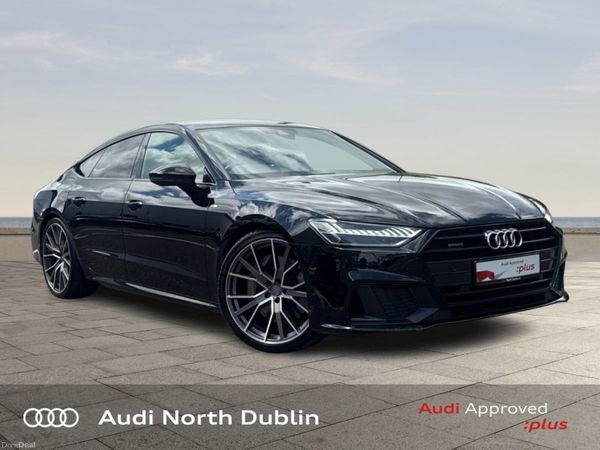 Audi A7 Hatchback, Petrol Plug-in Hybrid, 2021, Black