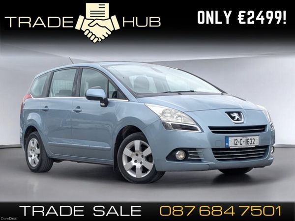 Peugeot 5008 MPV, Diesel, 2012, Blue