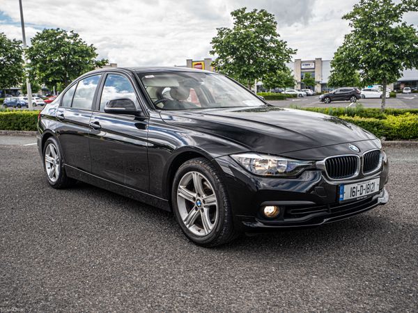BMW 3-Series Saloon, Petrol, 2016, Black