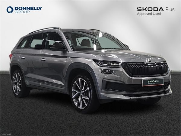 Skoda Kodiaq Estate, Petrol, 2023, Grey
