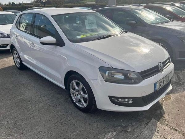 Volkswagen Polo Hatchback, Petrol, 2012, White