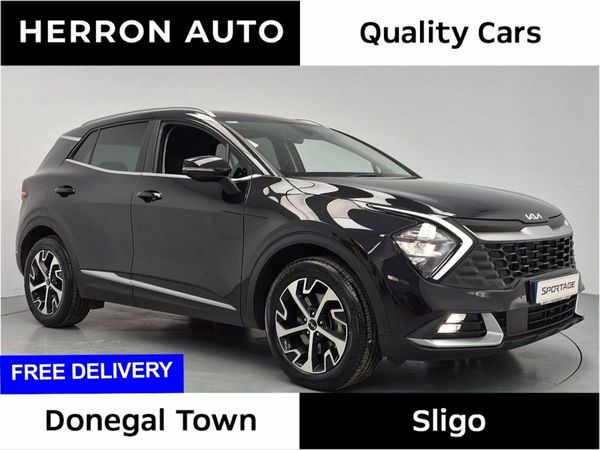 Kia Sportage SUV, Petrol Hybrid, 2023, Black